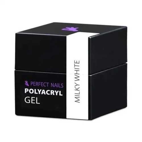 PolyAcryl Gel Soft - Tégelyben - Milky White 50g