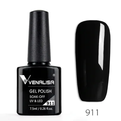 Venalisa UV/LED Gél Lakk Black No.911 7.5 ml